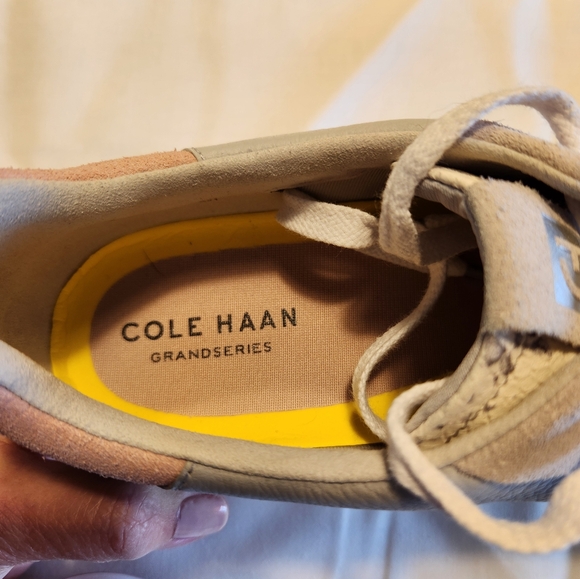 Cole Haan Leather Sneakers - Picture 3 of 5